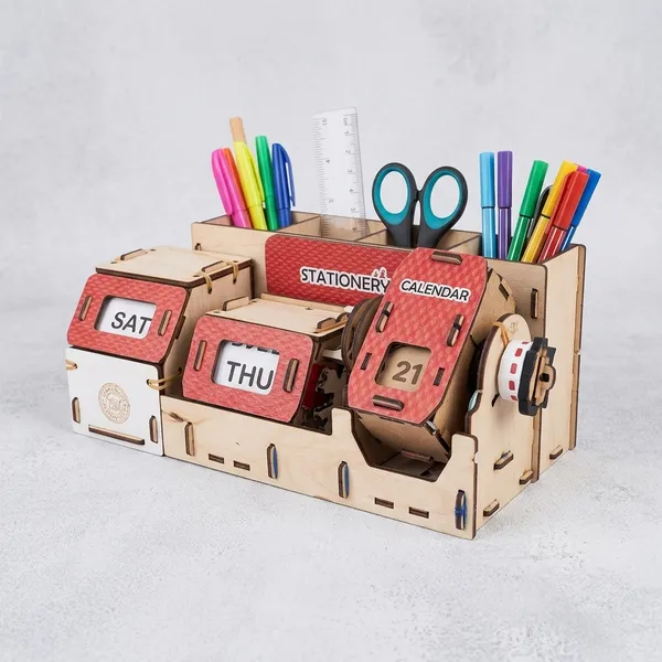 Smartivity_Wooden_Desktop_Organizer_With_Calendar_And_Storage_Compartments