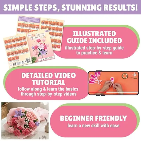 Kalakaram_Diy_Paper_Flower_Bouquet_Craft_Kit_For_Kids