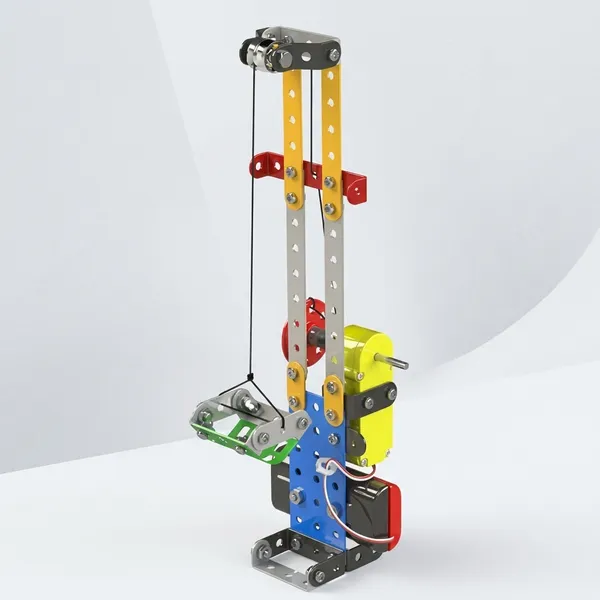 Stem_Robotics_Construction_Kit_With_Tracks_And_Motorized_Lift