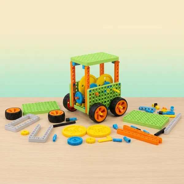 Diy_Blix_Gear_Box_Car_Building_Kit_For_Kids_With_Reverse_And_Gears