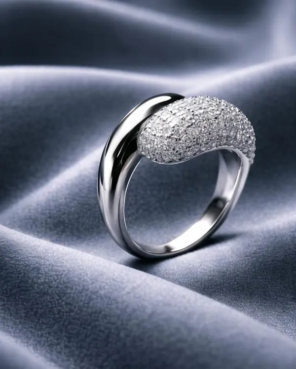 Silver_Pave_Diamond_Dome_Ring