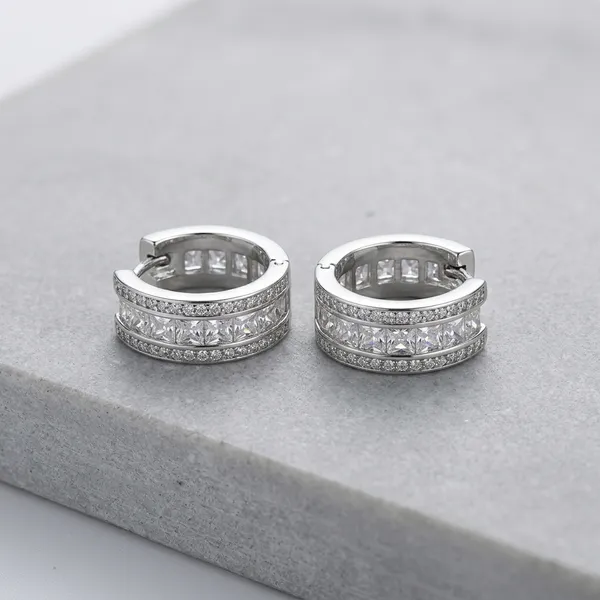 Silver_Princess_Cut_Hoop_Earrings_For_Women