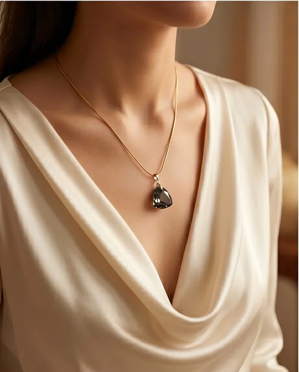 Smoky_Crystal_Pendant_Necklace_With_Gold_Chain