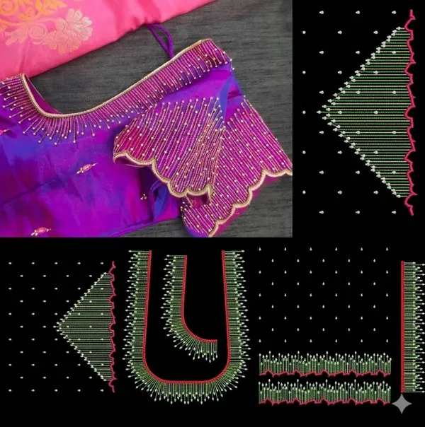 Purple_Pattu_Embroidered_unstitched_Blouse_for_Women