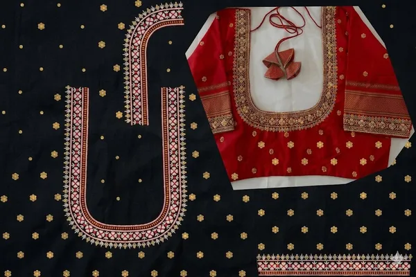 Red_Embroidered_pattu_Blouse_for_Women