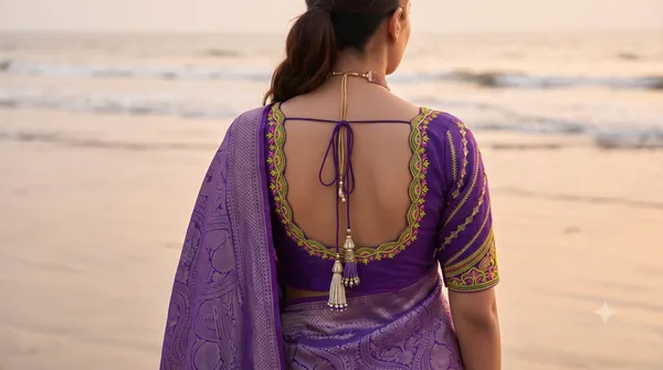 Purple_Velvet_Embroidered_unstitched_Blouse_For_Women
