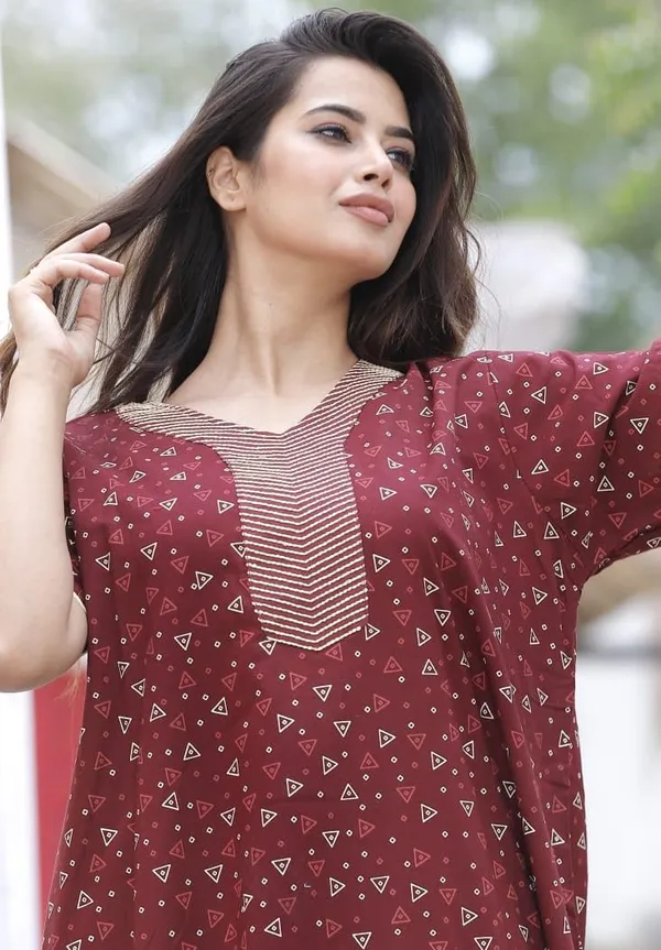 Mik_&_Misha_Womens_Cotton_Block_Print_Maxi_Nighty