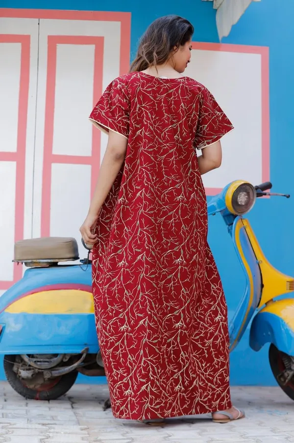 Mik_&_Misha_Womens_Cotton_Block_Print_Nighty