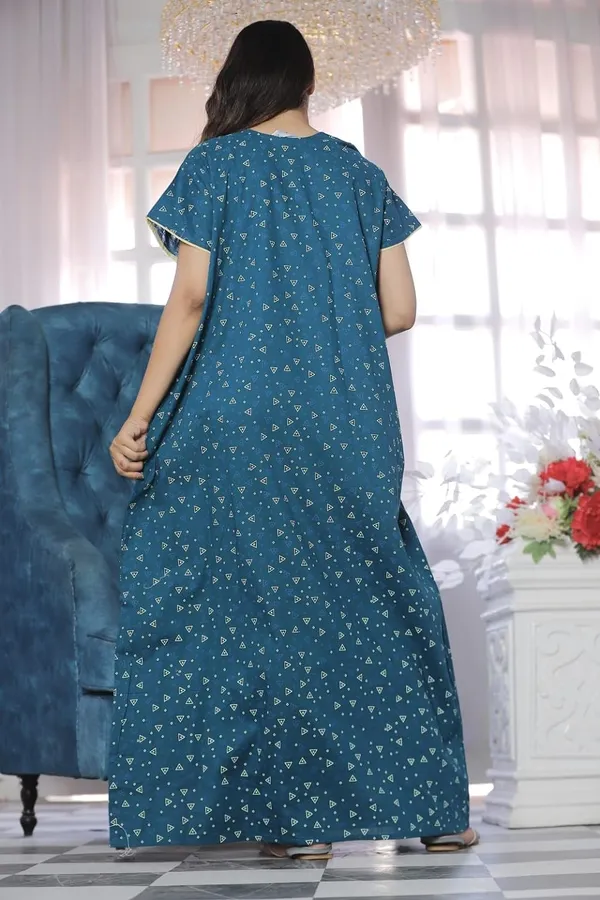 Mik_&_Misha_Womens_Cotton_Block_Print_Maxi_Nighty