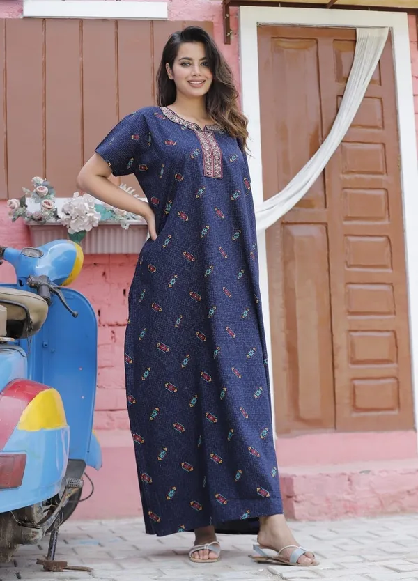 Mik_&_Misha_Womens_Cotton_Block_Print_Nighty_Br