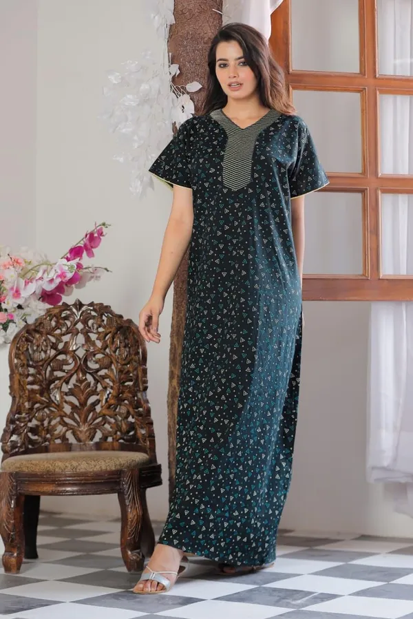 Mik_&_Misha_Womens_Cotton_Block_Print_Maxi_Nighty