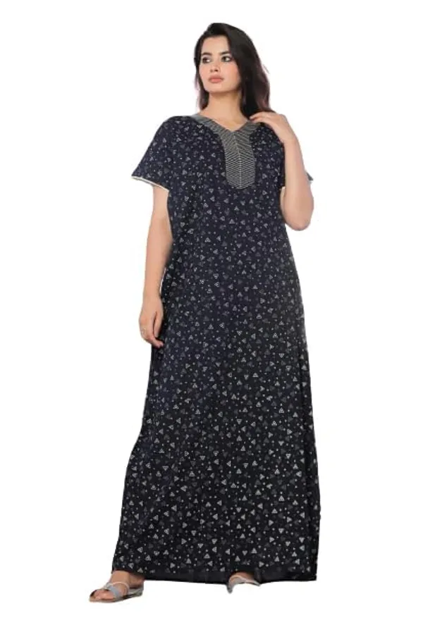 Mik_&_Misha_Womens_Cotton_Block_Print_Maxi_Nighty