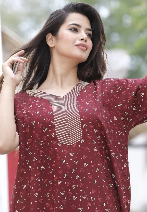Mik_&_Misha_Womens_Cotton_Block_Print_Maxi_Nighty