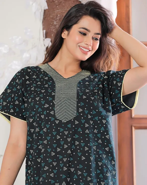 Mik_&_Misha_Womens_Cotton_Block_Print_Maxi_Nighty