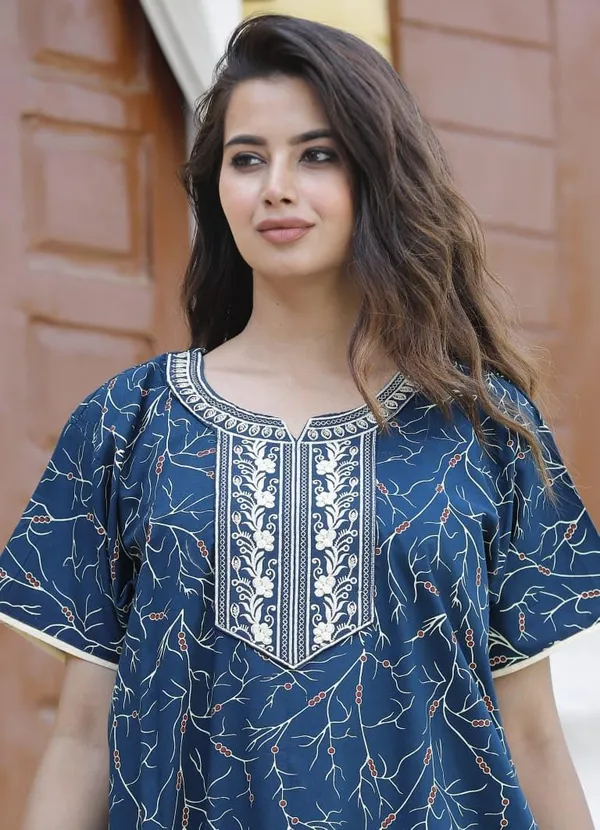 Mik_&_Misha_Womens_Cotton_Block_Print_Maxi_Nighty