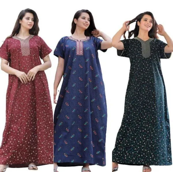 Mik_&_Misha_Womens_Cotton_Block_Print_Maxi_Nighty