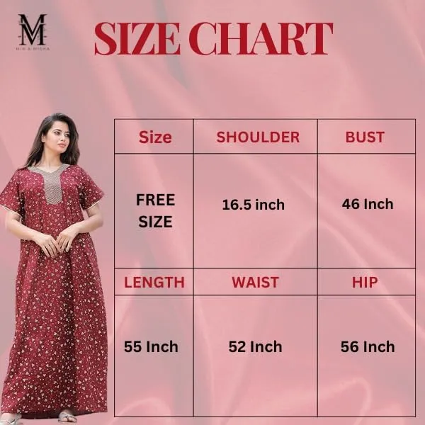 Mik_&_Misha_Womens_Cotton_Block_Print_Nighty