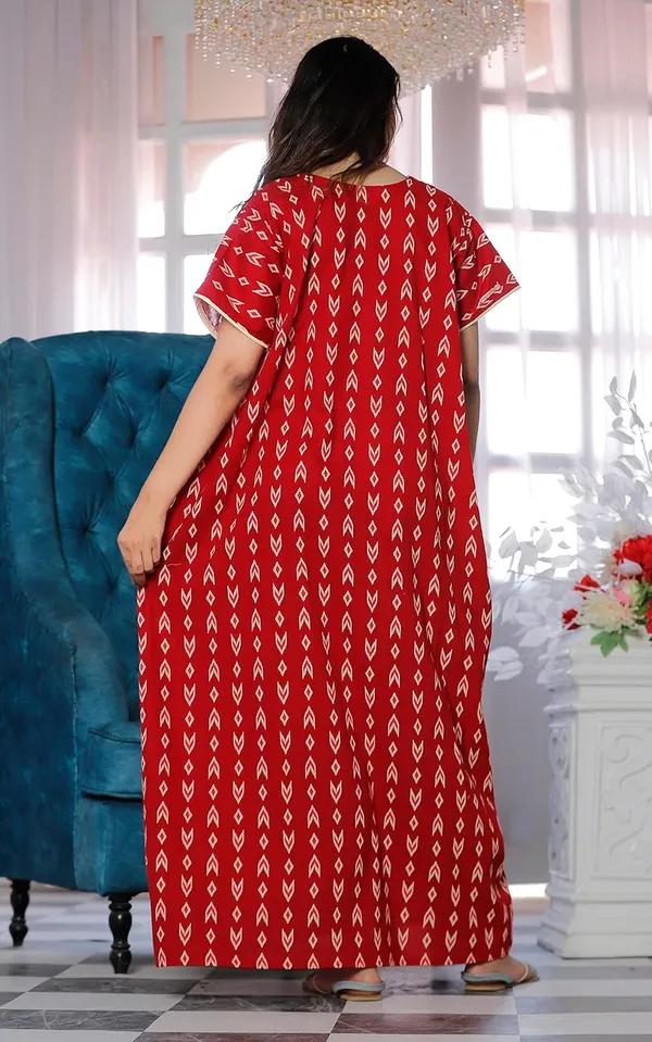 Mik_&_Misha_Womens_Cotton_Block_Print_Nighty