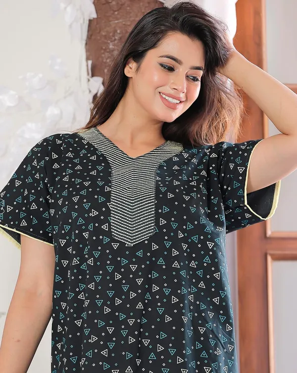 Mik_&_Misha_Womens_Cotton_Block_Print_Nighty