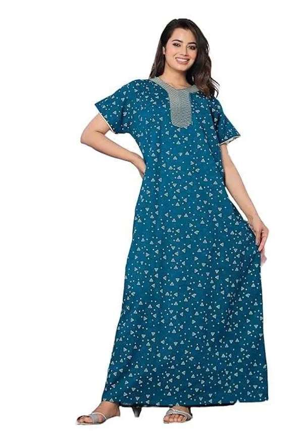Mik_&_Misha_Womens_Cotton_Block_Print_Nighty