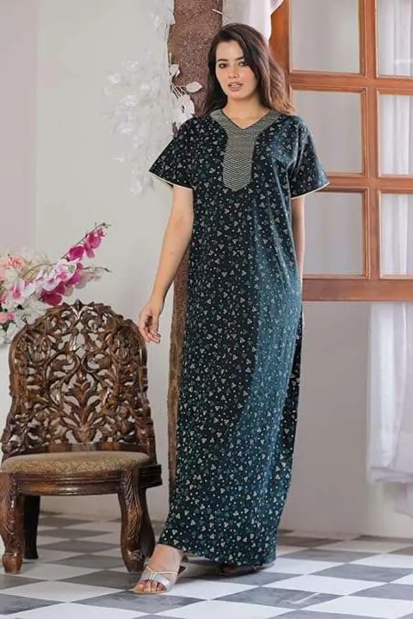 Mik_&_Misha_Womens_Cotton_Block_Print_Nighty