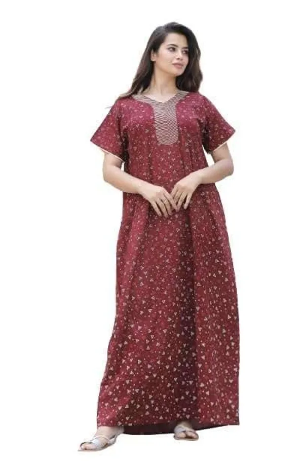 Mik_&_Misha_Womens_Cotton_Block_Print_Nighty