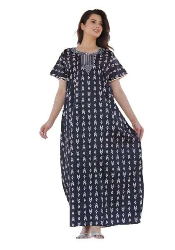 Mik_&_Misha_Womens_Cotton_Block_Print_Nightgown