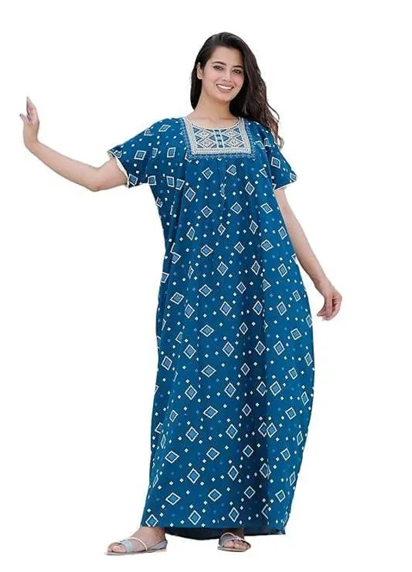 Mik_&_Misha_Womens_Cotton_Block_Print_Nighty