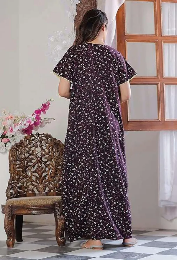 Mik_&_Misha_Cotton_Block_Print_Maxi_Nighty