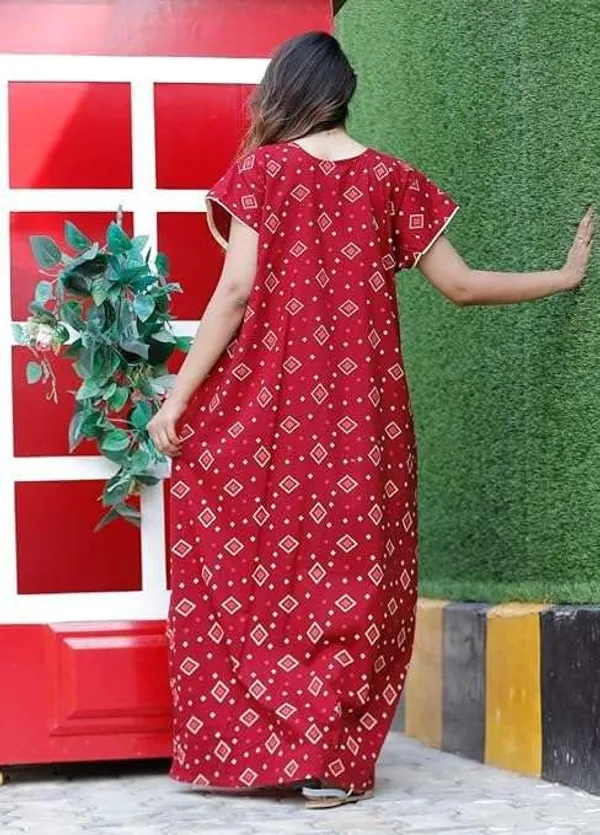 Mik_&_Misha_Womens_Cotton_Floral_Printed_Maxi_Nightgown