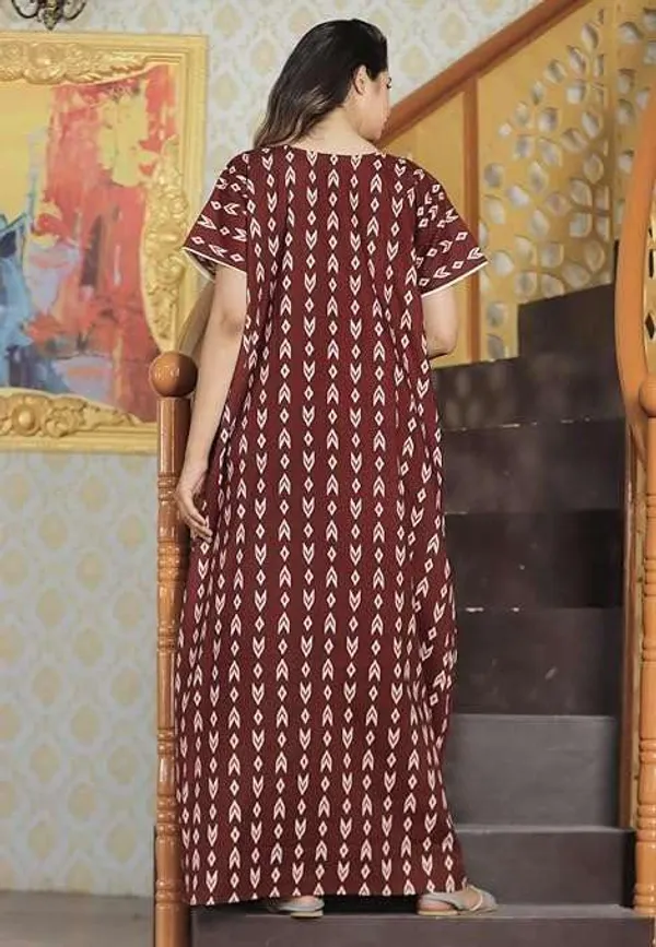 Mik_&_Misha_Womens_Cotton_Maxi_Nightgown