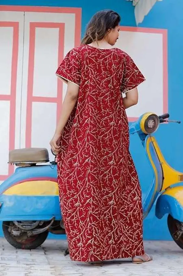 Mik_&_Misha_Womens_Cotton_Maxi_Nighty