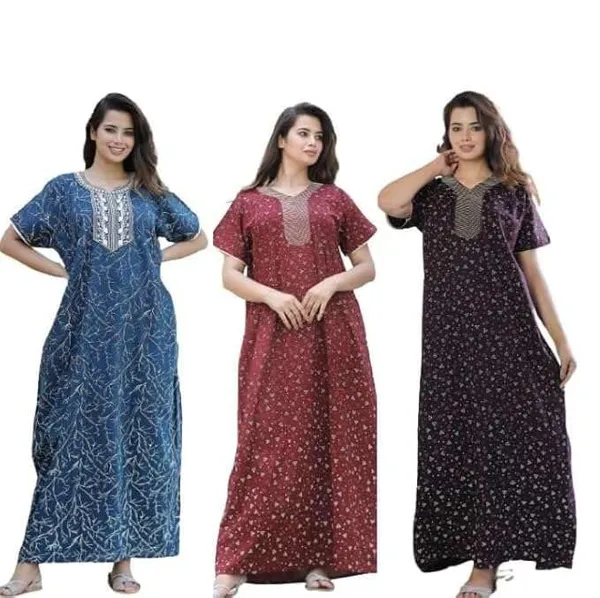 Mik_&_Misha_Womens_Cotton_Block_Printed_Maxi_Nighty