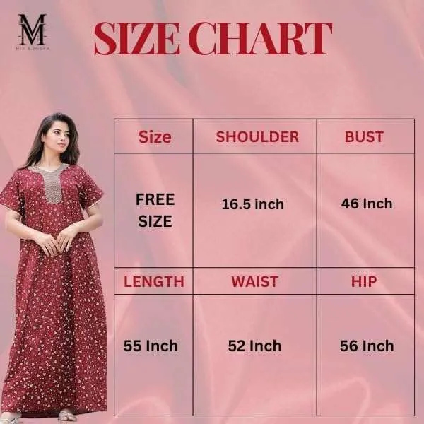 Mik_&_Misha_Womens_Cotton_Block_Print_Nighty
