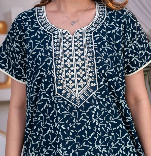 Mik_&_Misha_Womens_Cotton_Block_Print_Maxi_Nighty