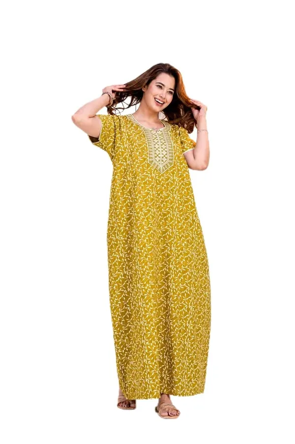 Mik_&_Misha_Womens_Cotton_Maxi_Nighty