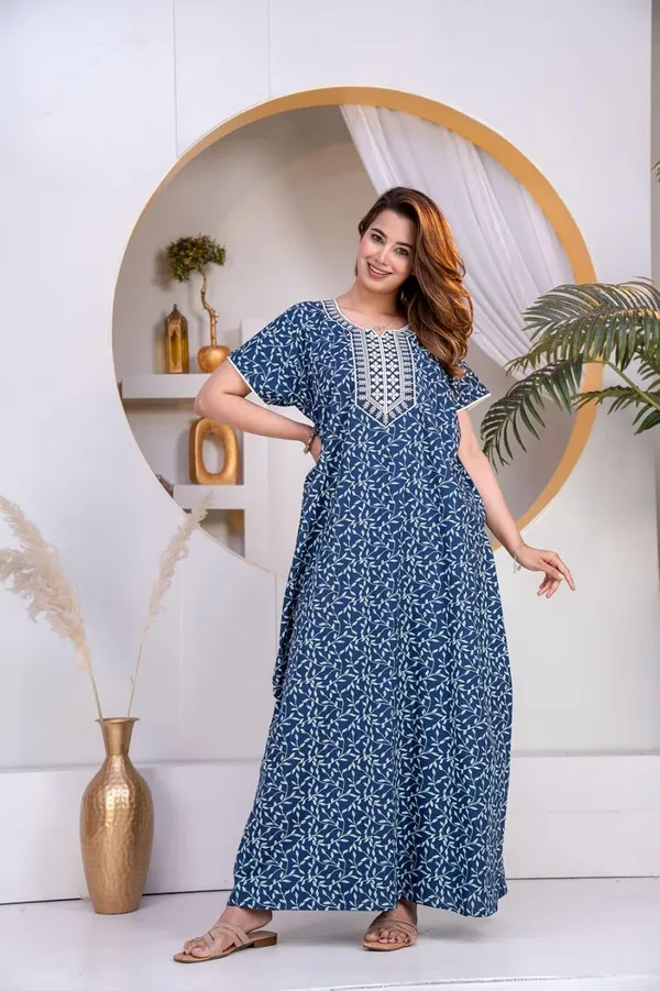 Mik_&_Misha_Womens_Cotton_Maxi_Nighty