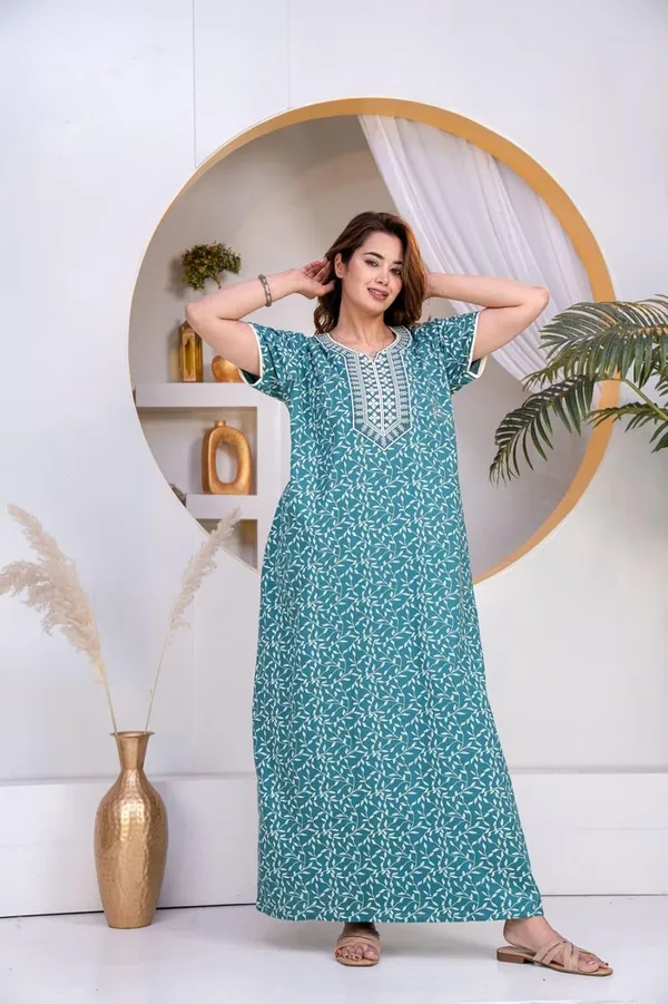 Mik_&_Misha_Womens_Cotton_Maxi_Nighty