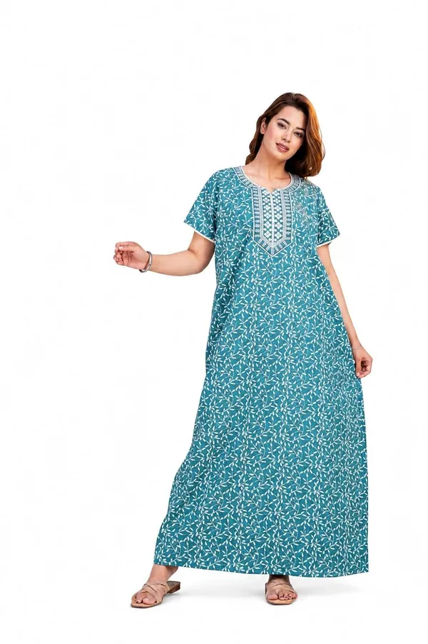 Mik_&_Misha_Womens_Cotton_Maxi_Nighty