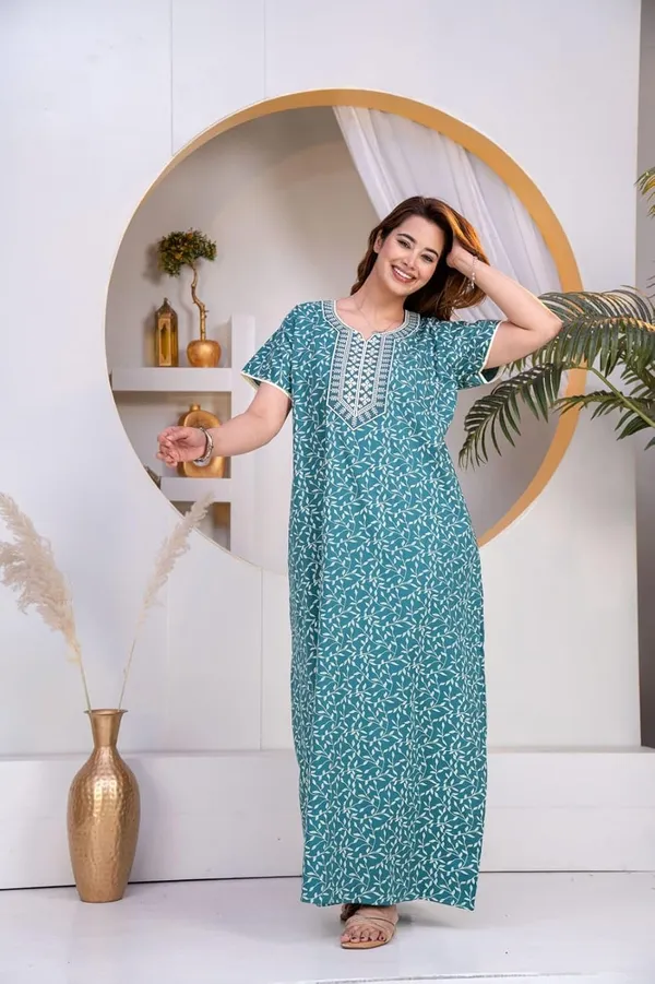 Mik_&_Misha_Womens_Cotton_Maxi_Nighty