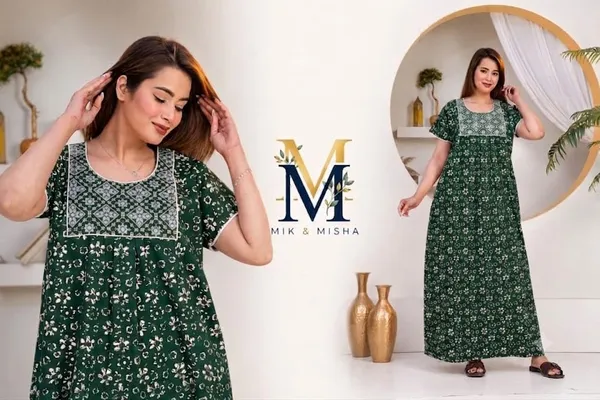 Mik_&_Misha_Womens_Cotton_Maxi_Nightgown