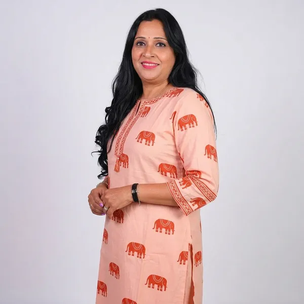 Peach_Elephant_Print_Suit_Set_For_Women_(with_Dupatta)
