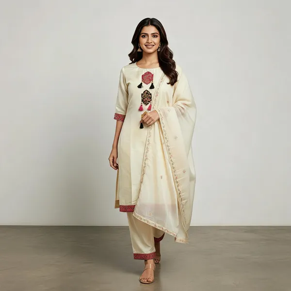 Cotton_And_Rayon_Embroidered_Kurta_Set_With_Dupatta_For_Women_(_Pack_of_2)