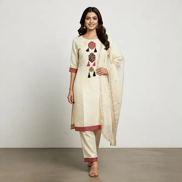 Cotton_And_Rayon_Embroidered_Kurta_Set_With_Dupatta_For_Women_(_Pack_of_2)