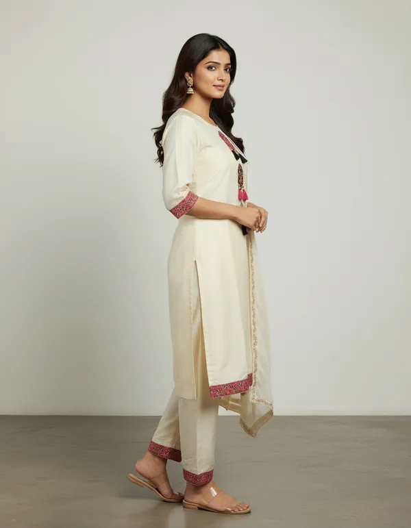 Cotton_And_Rayon_Embroidered_Kurta_Set_With_Dupatta_For_Women_(_Pack_of_2)