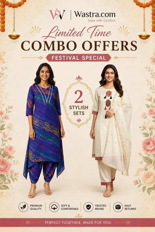 Cotton_And_Rayon_Embroidered_Kurta_Set_With_Dupatta_For_Women_(_Pack_of_2)