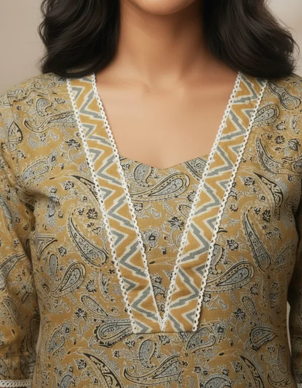 Yellow_Cotton_Straight_Floral_Embroidered_Cord_Set_For_Women