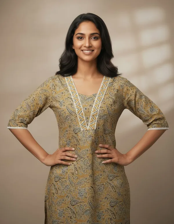 Yellow_Cotton_Straight_Floral_Embroidered_Cord_Set_For_Women