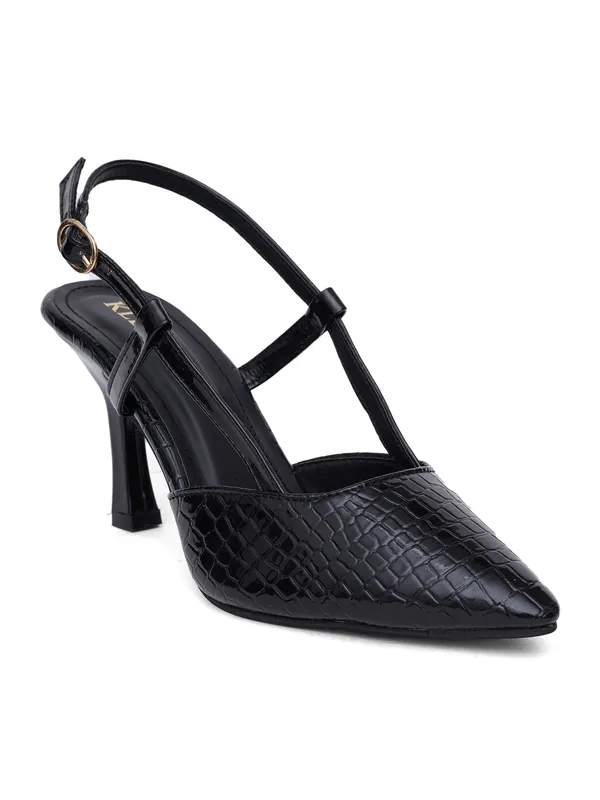 Black_Croc_Textured_Pointed_Toe_Slingback_Heels_For_Women