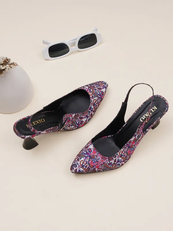 Multicolor_Paisley_Print_Slingback_Block_Heel_Sandals_For_Women